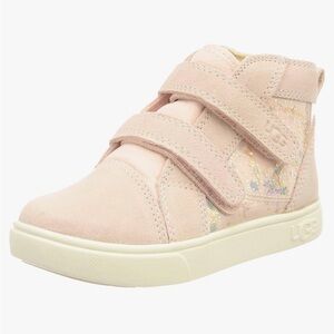 UGG Kids Blush Pink Glitter High-Top Sneaker size 2 Youth